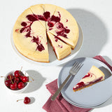 Cheesecake prétranché à la cerise