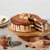 Gâteau au chocolat et au caramel