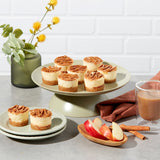 Mini Apple Crisp Cheesecake