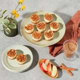 Mini Apple Crisp Cheesecake