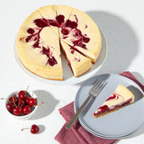 Cherry Swirl Pre-Sliced Cheesecake