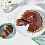 Chocolate Almond Tortetufo Cake