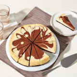 Chocolate Swirl Pre-Sliced Cheesecake